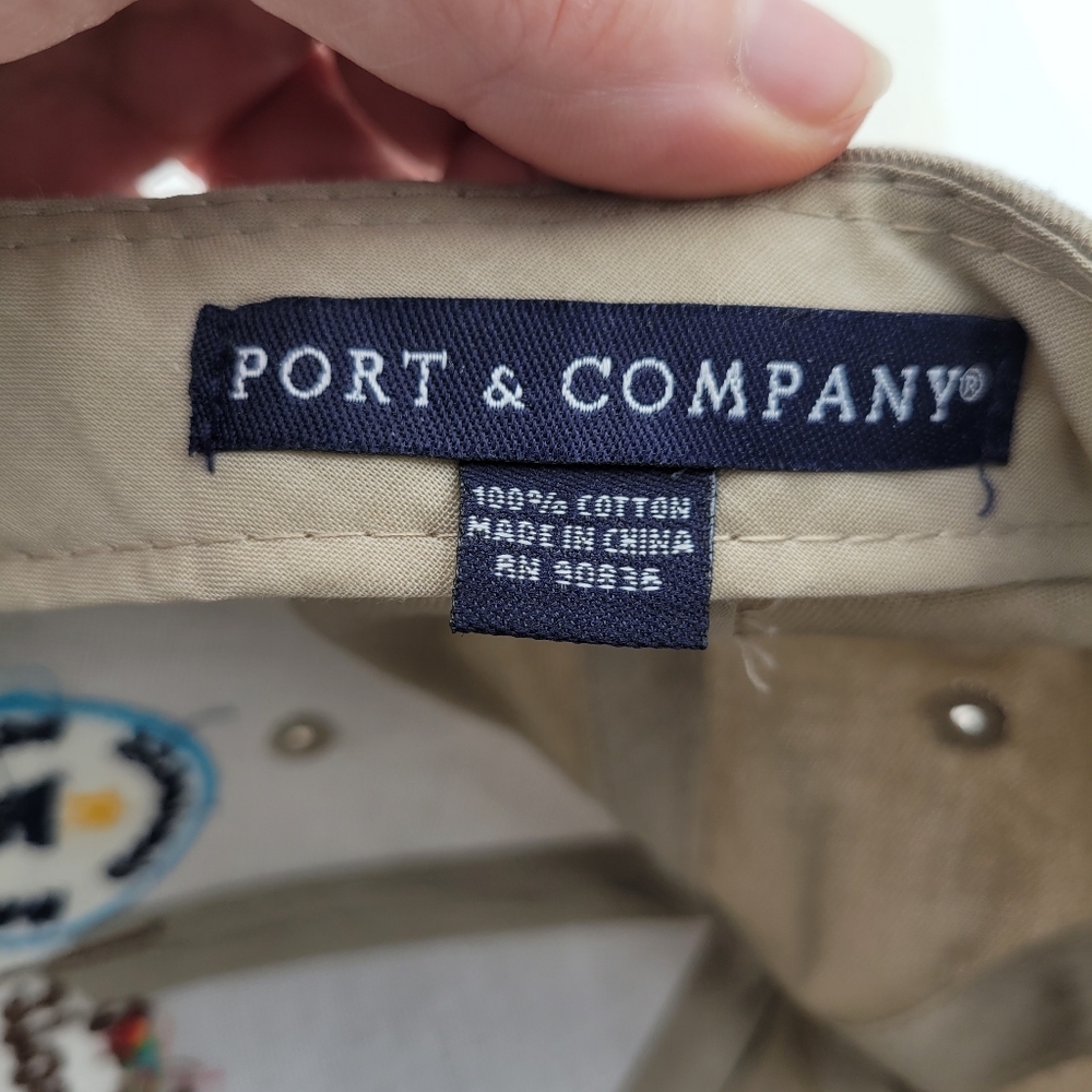 Port and Company Hat Barefoot in Basalt Guiness Book of World Records Tan - Picture 8 of 10
